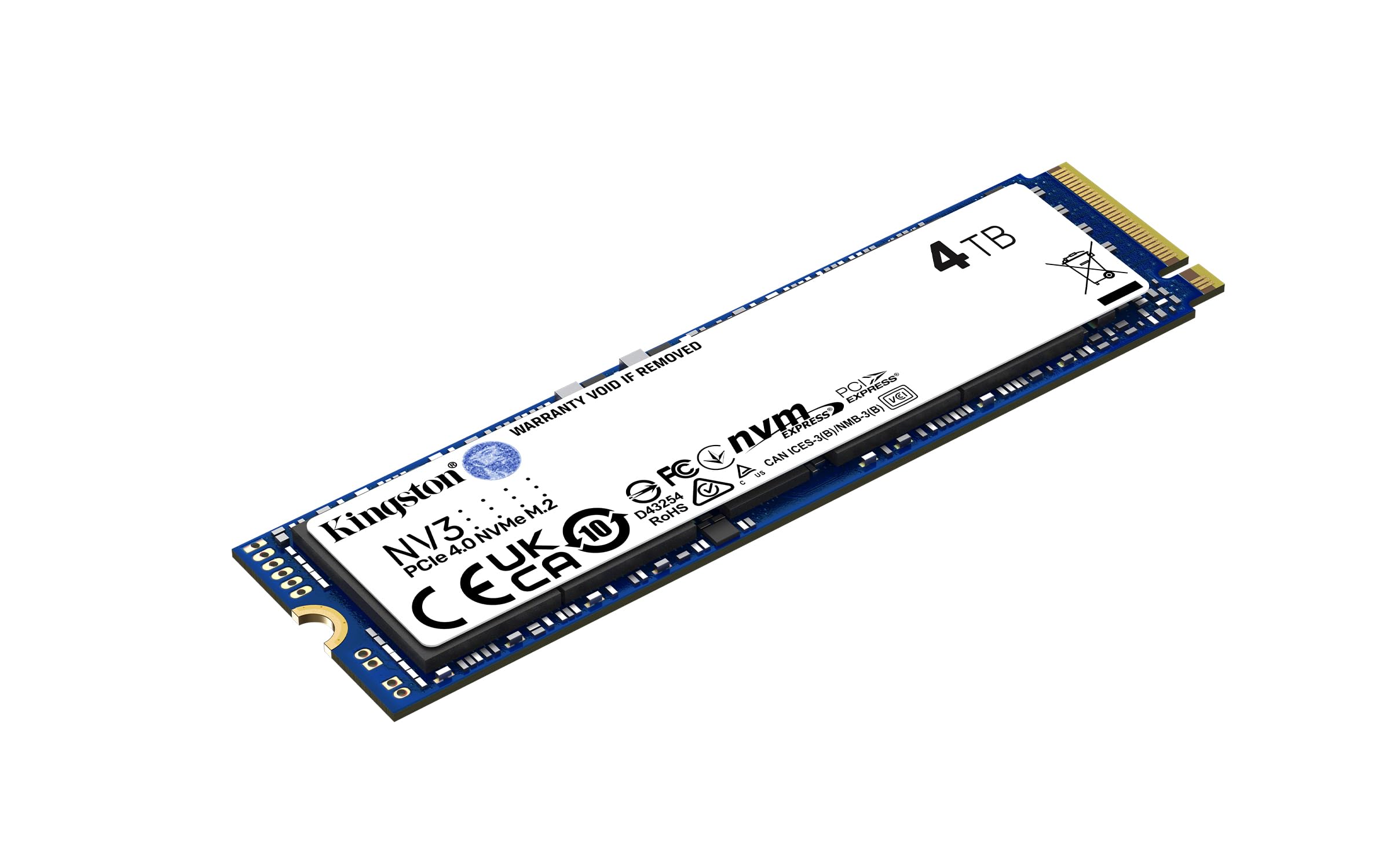 KINGSTON 4To NV3 M.2 2280 NVMe SSD