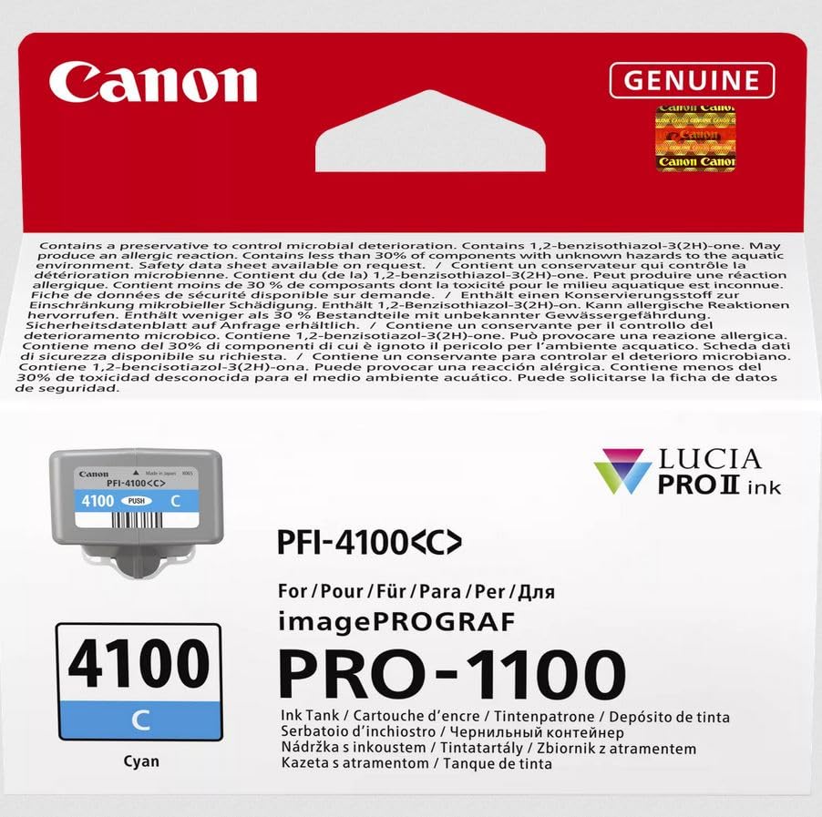 CANON INK PFI-4100 Cyan tank