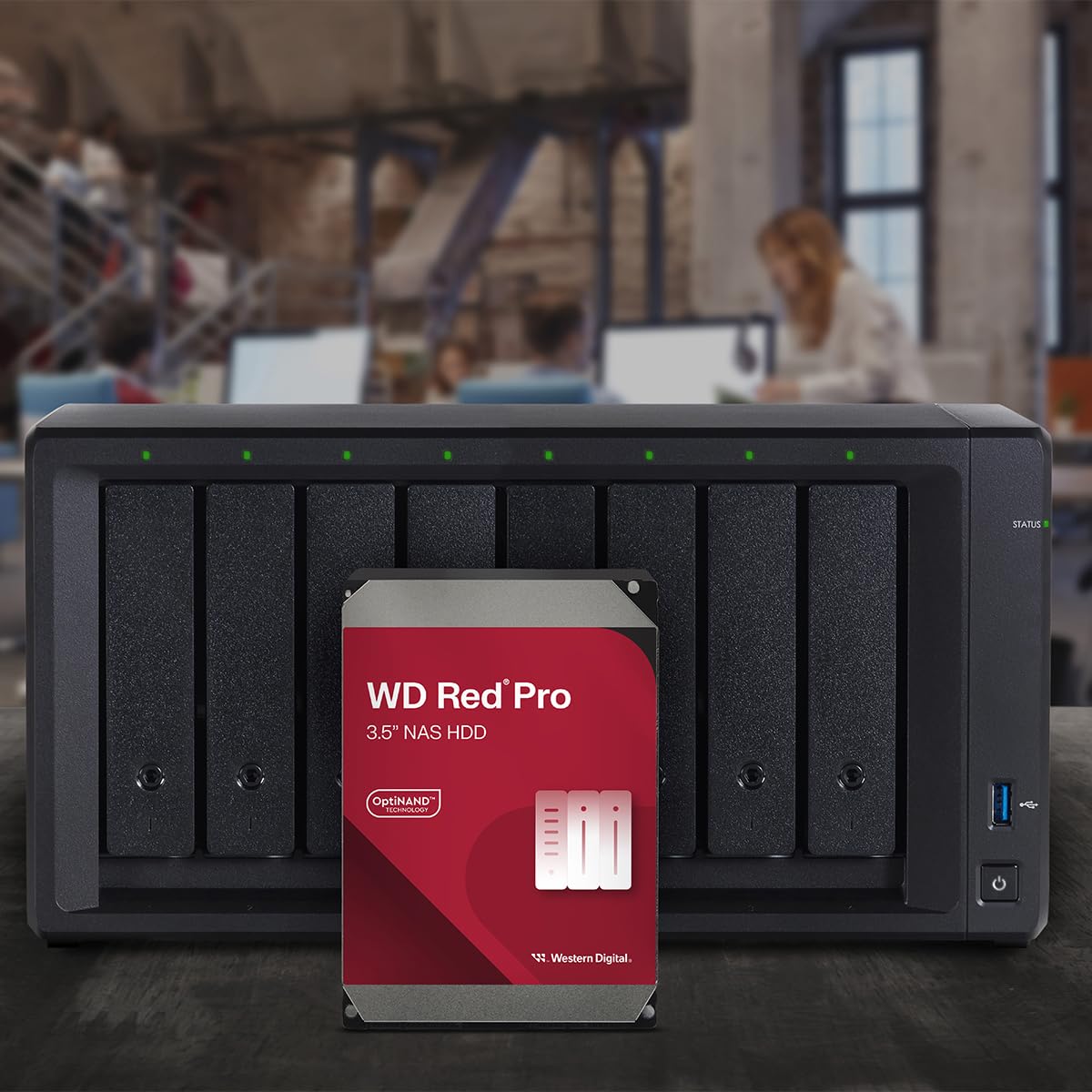 WD Red Pro NAS 24To SATA 6Gb/s HDD 3.5p internal