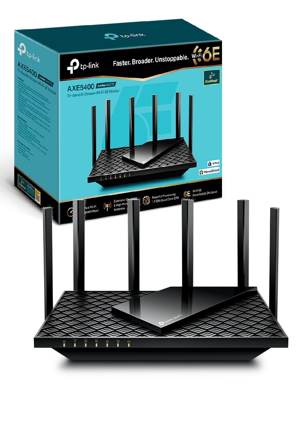 AXE5400 Tri-Band Wi-Fi 6E Router