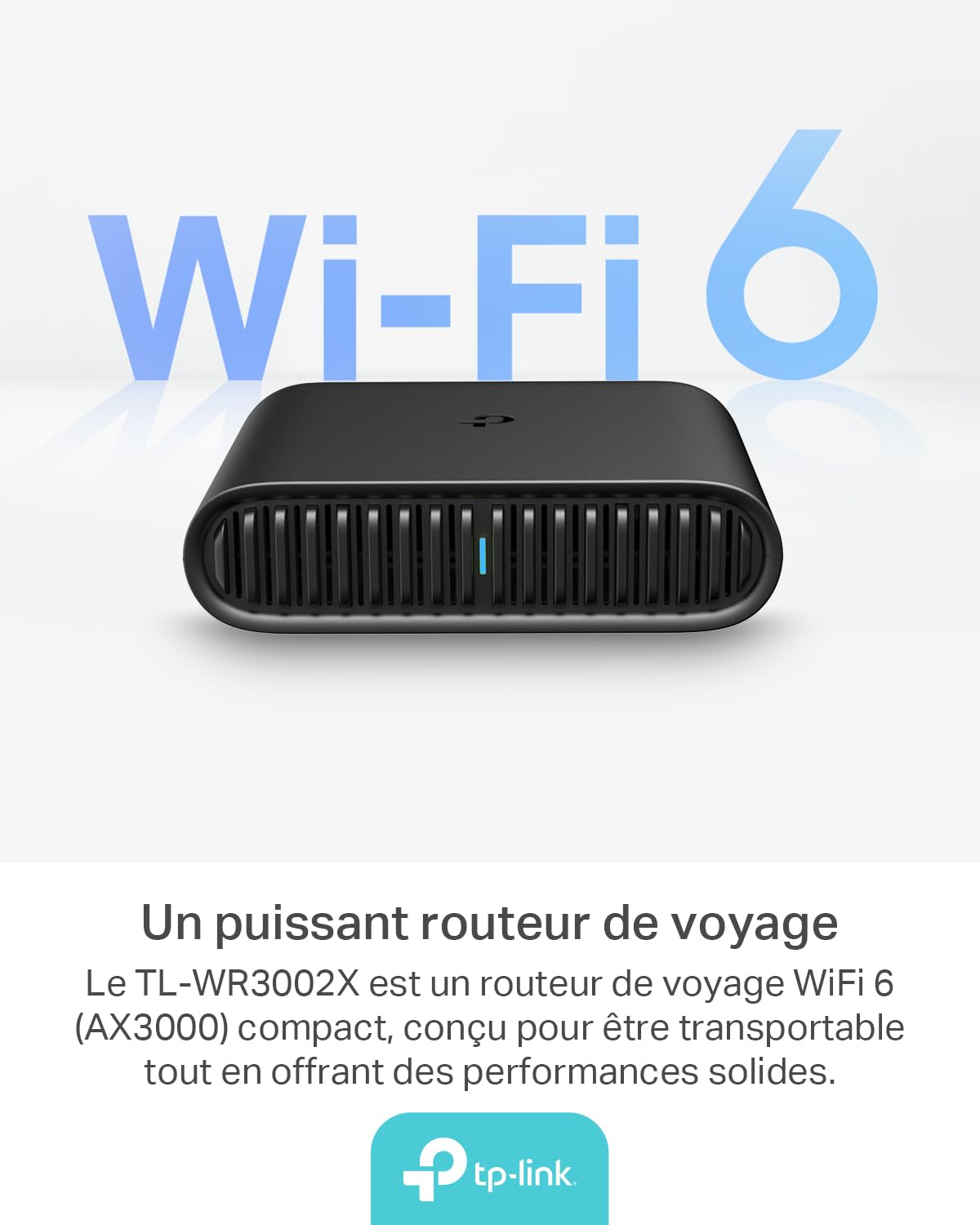 TP-LINK AX3000 Wi-Fi 6 Pocket Travel Router