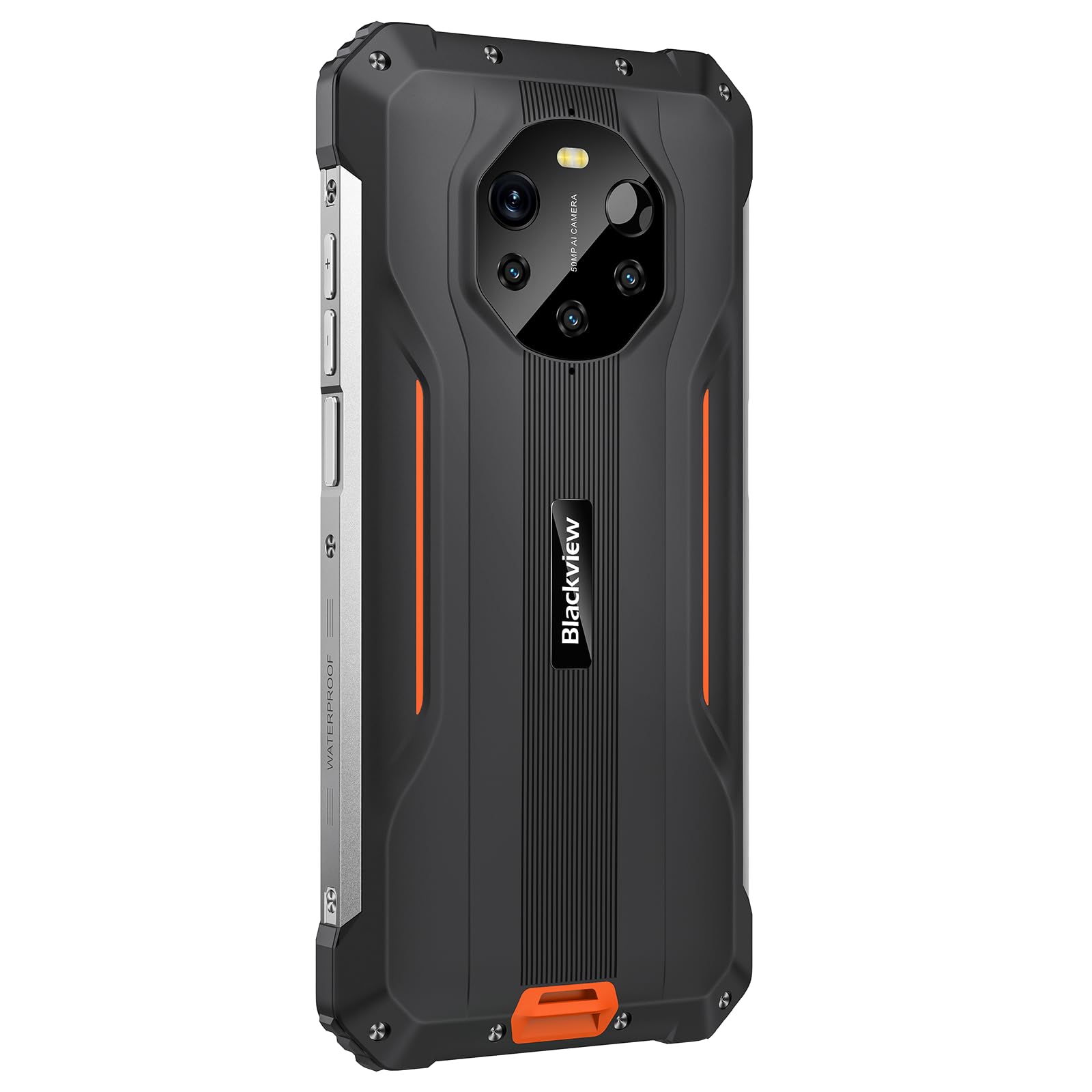 Blackview BL8800 Pro 5G (FLIR - Ecran de 6.58'' - 128 Go, 8 Go RAM) Orange