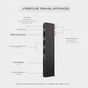 SATECHI-HUB PRO SLIM USB-C MIDNIGHT