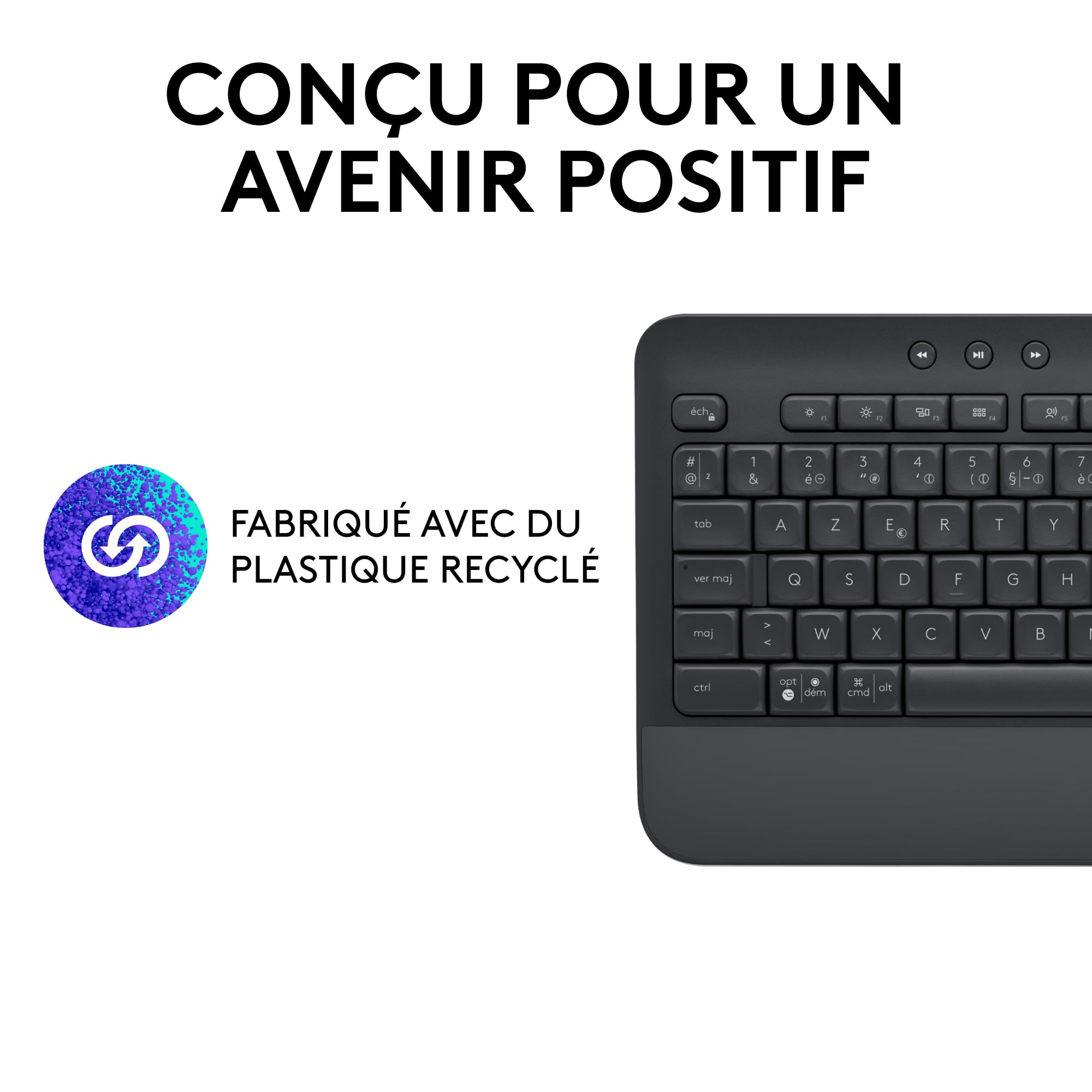 Logitech Clavier Signature K650 - Graphite - FRA