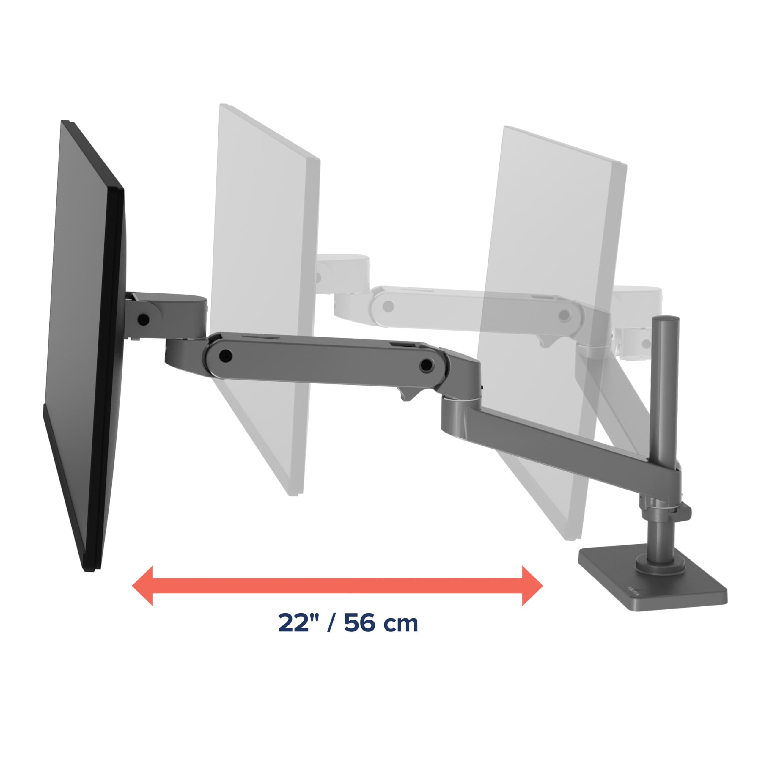 LX PRO ARM SINGLE DISPLAY TALL POLE