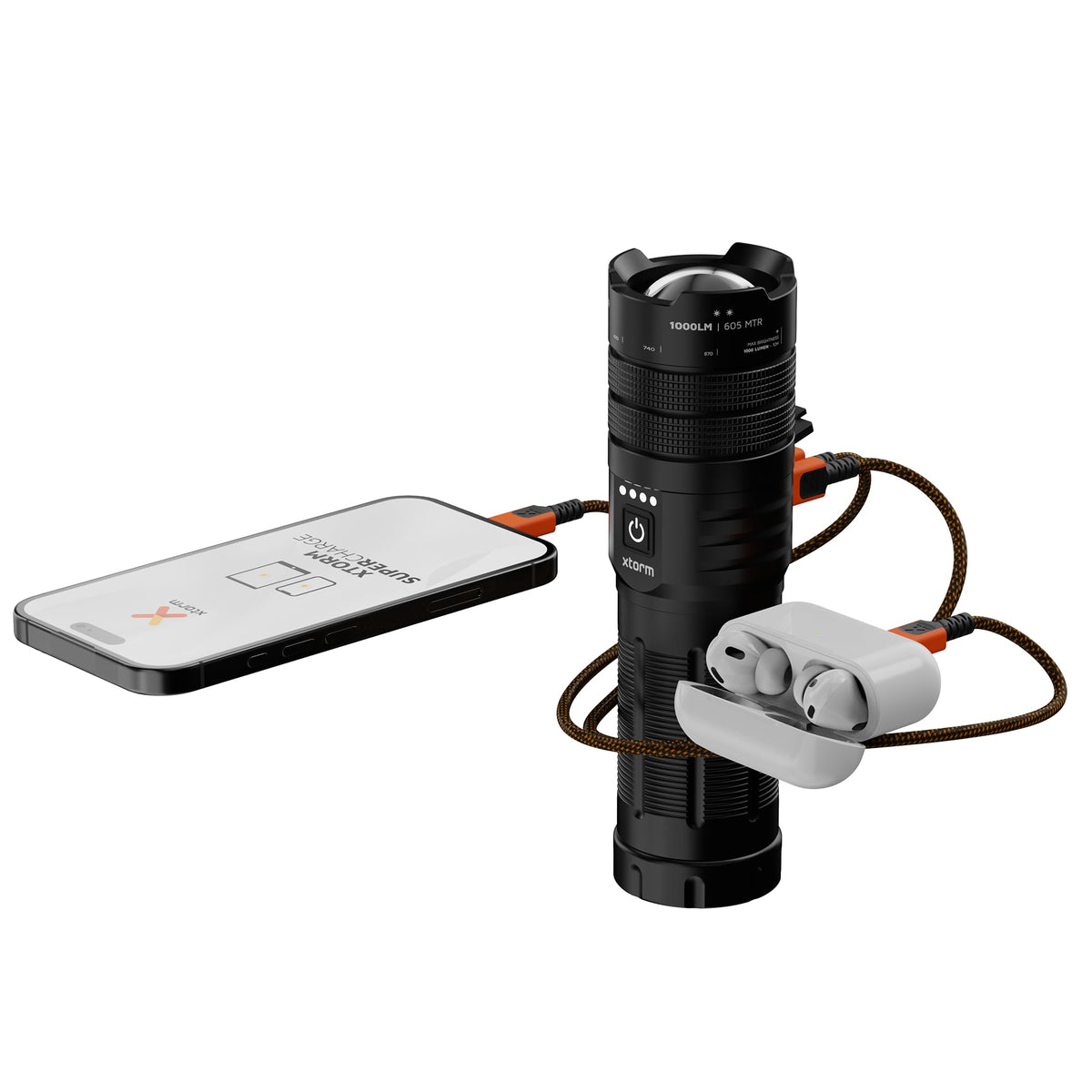 XTorm Powerbank et lampe torche XRF101