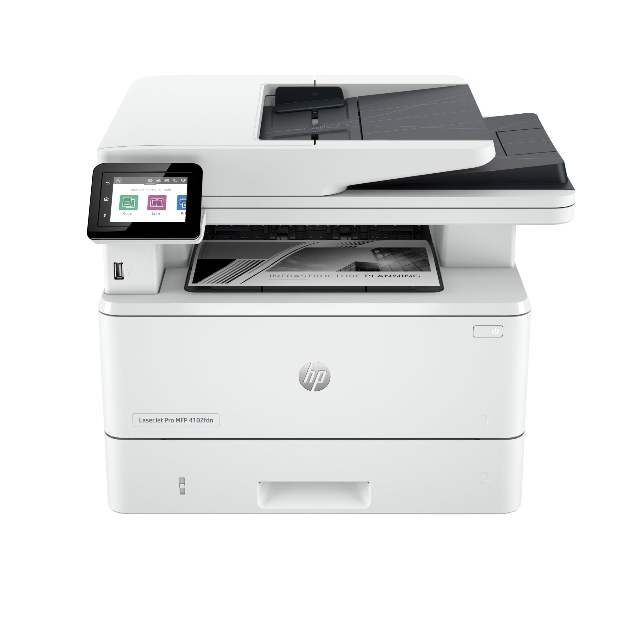 HP LaserJet Pro MFP 4102fdn MFP Mono laser 38ppm Copy 40ppm Print 350sheets LAN USB USB imprimante A4 multifonction laser monochrome