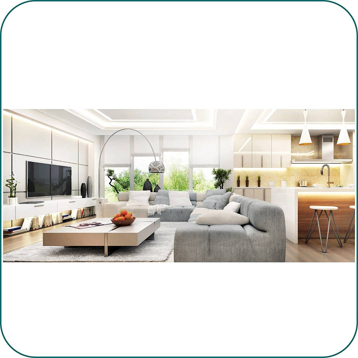 AAVARA Support mural EF6540 inclinable pour écrans 32-60"