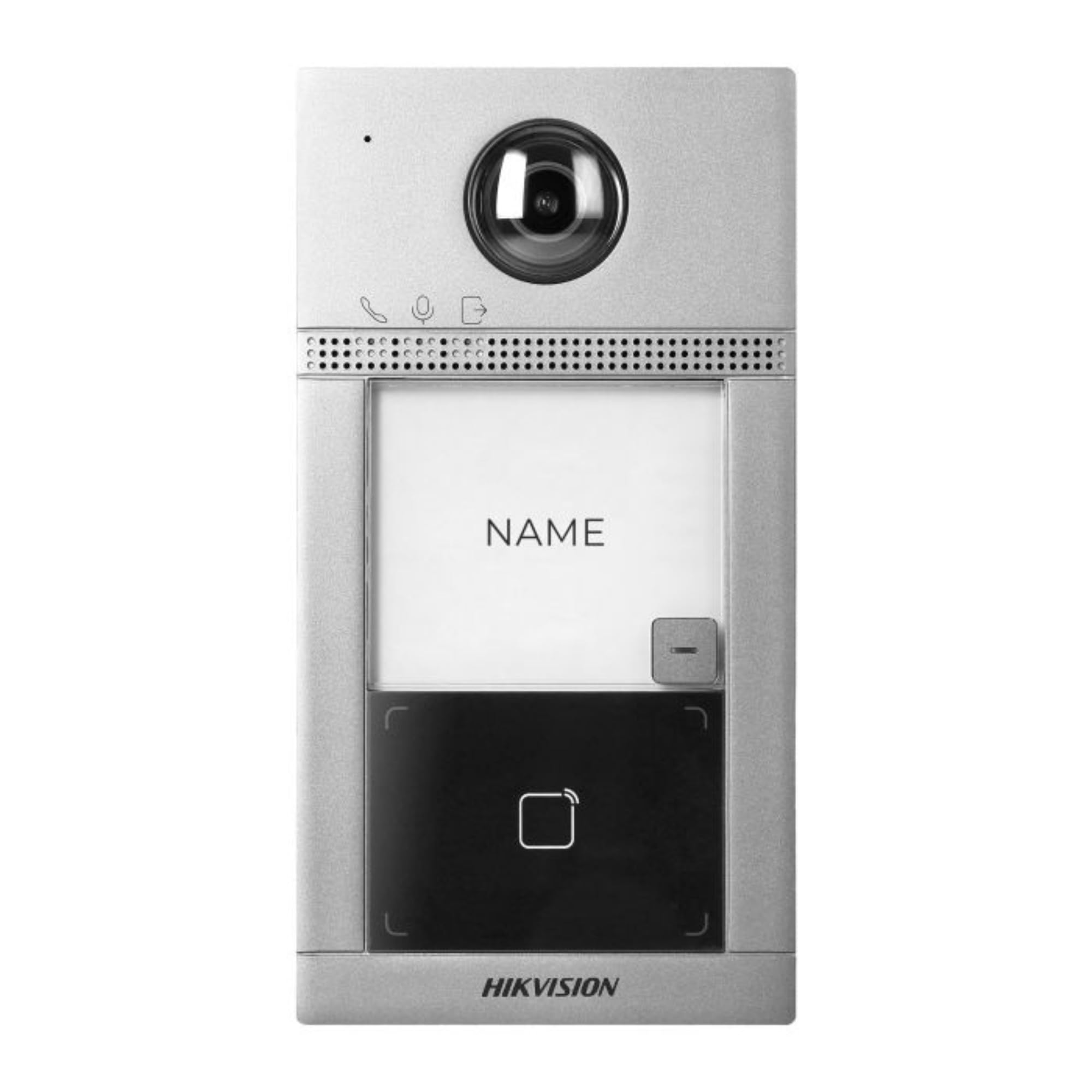 Hikvision DS-KV8113-WME1(C) Station de porte en métal a 1 bouton pour villa