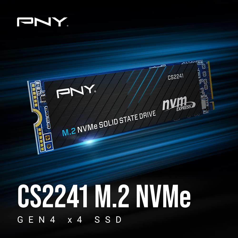 PNY CS2241 SSD 500GB M.2 2280 NVMe Gen4