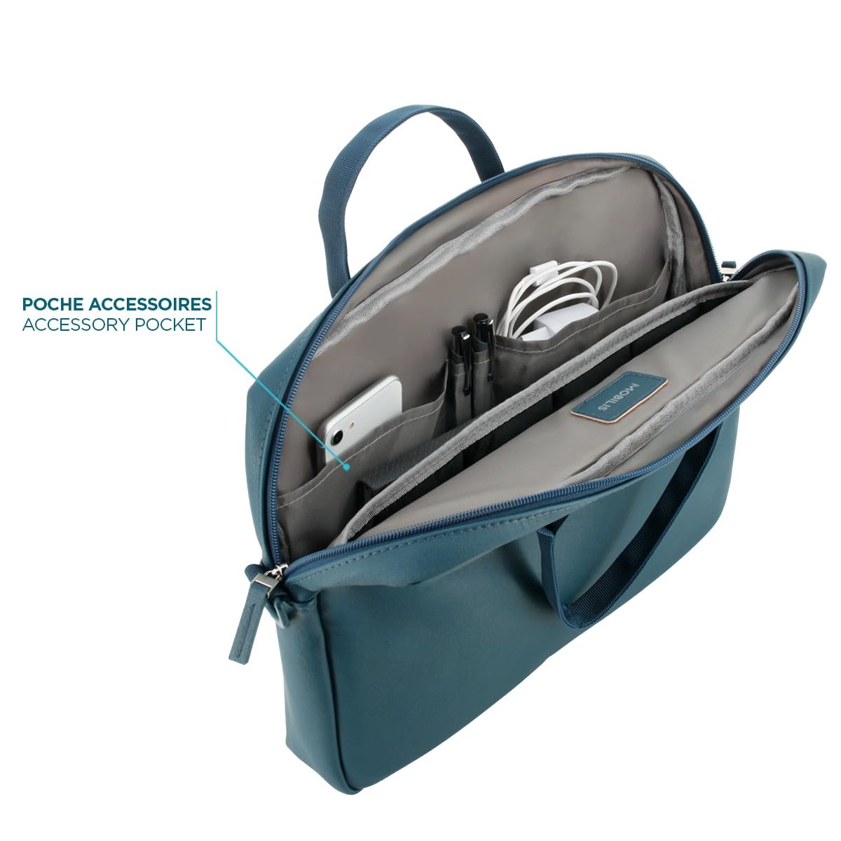 Origine 2 Briefcase 11-14'-Prussian Blue