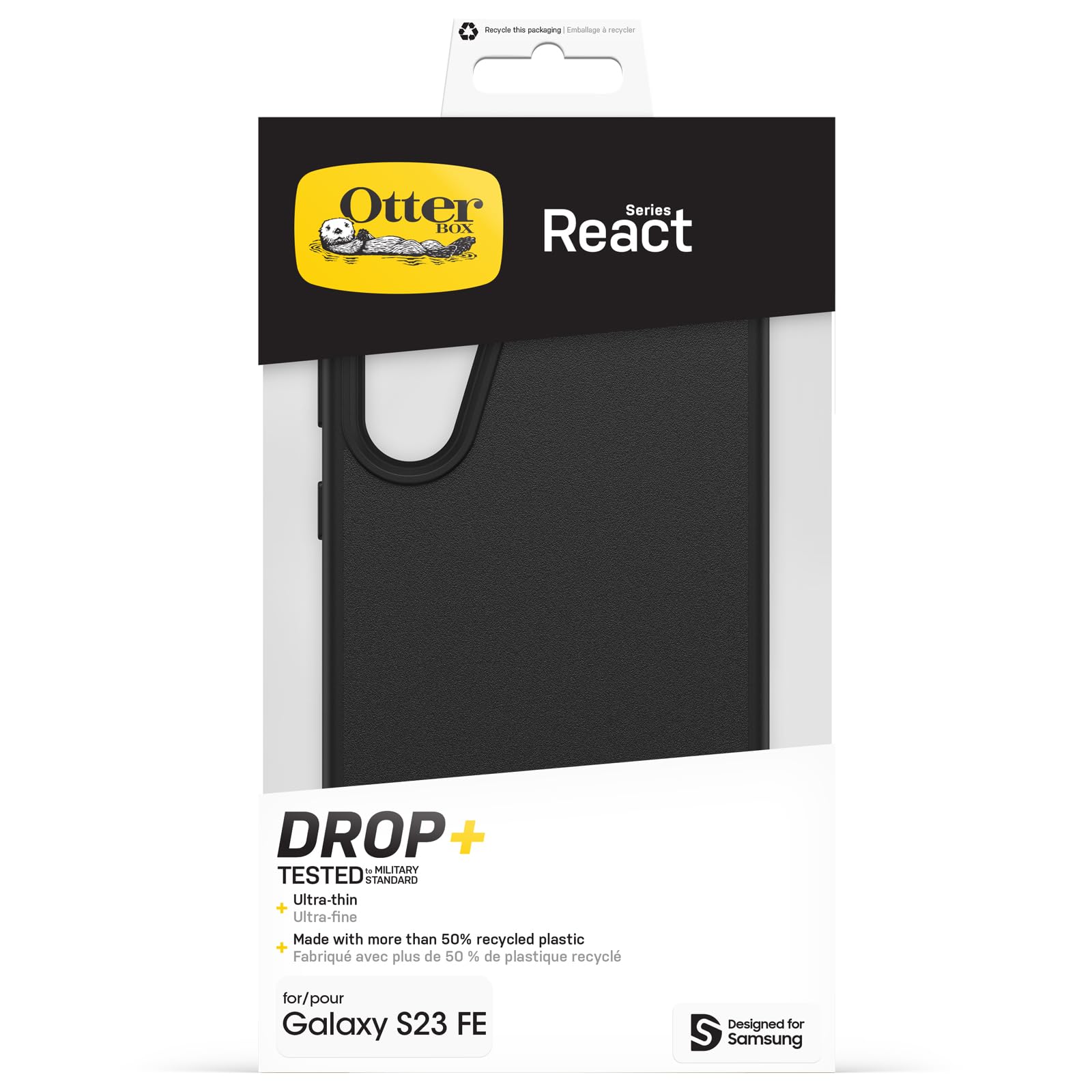 React Samsung Galaxy S23 FE BLK