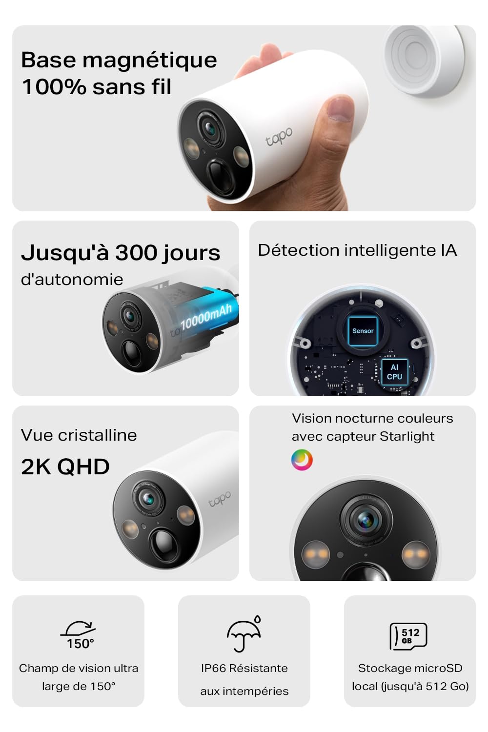 TP-LINK Smart Wire-Free Security Camera