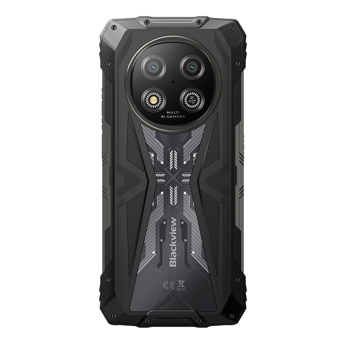 Blackview Rock 2 (NFC - 6.67'' - 256 Go, 8 Go RAM - 15000mAh) Noir