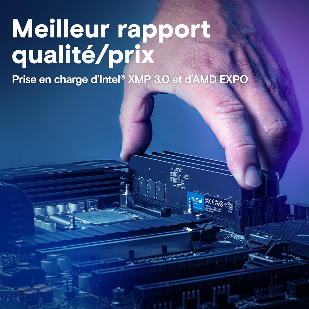 Module de mémoire Crucial CT32G56C46U5 32 Go 1 x 32 Go DDR5