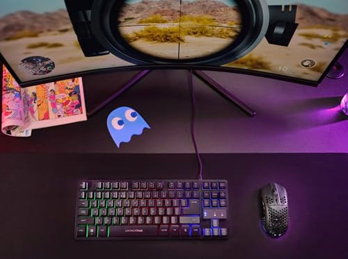 TRUST Souris gaming sans fil HELOX ultra légére - Noire