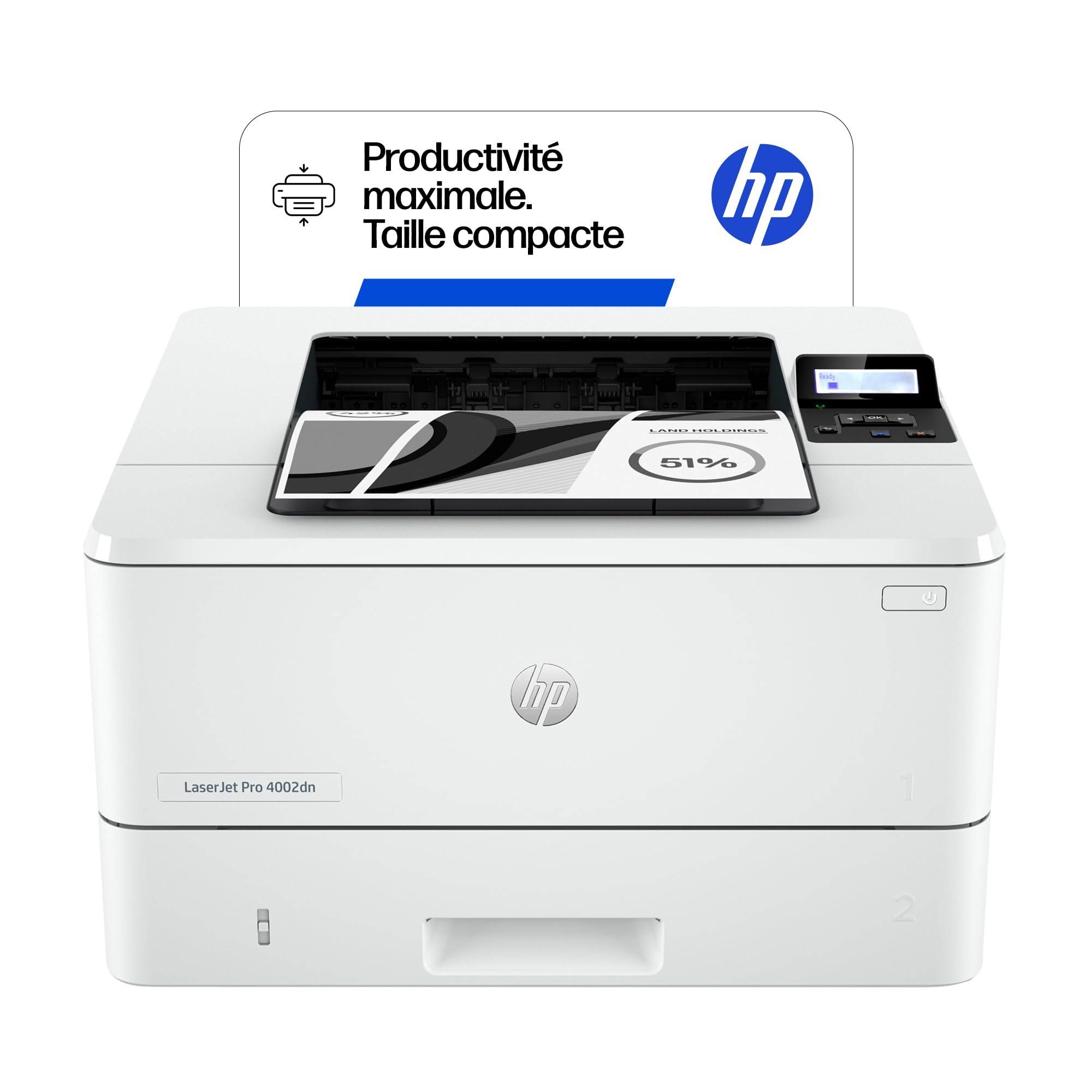 HP LaserJet Pro 4002dn Printer Mono Duplex laser A4 4800x600dpi 40ppm 350sheets USB LAN imprimante multifonction