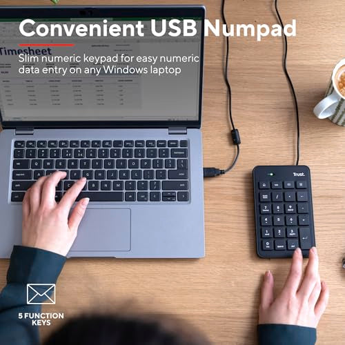TRUST Pavé numérique filaire XALAS USB