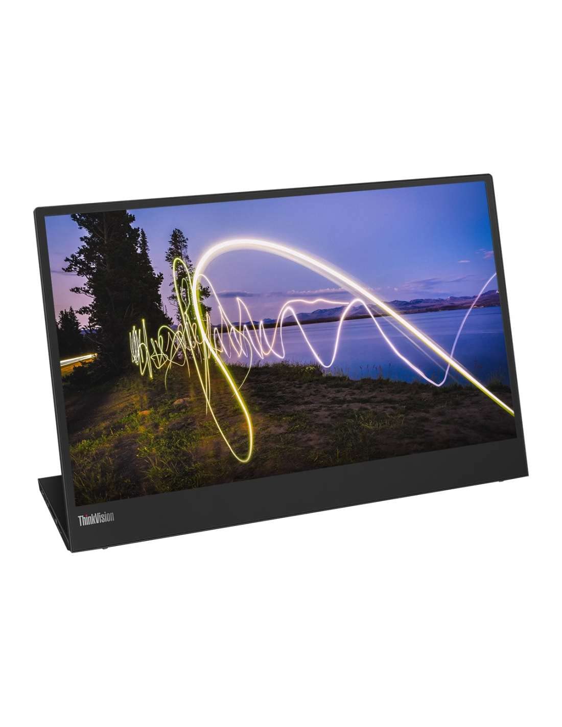 LENOVO ThinkVision M15 LED Écran 15.6p portable 1920x1080 Full HD (1080p) 60Hz IPS 250cd/m2 1000:1 6ms 2xUSB-C
