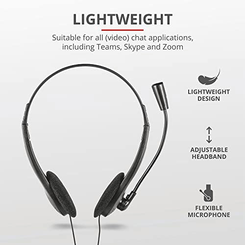 TRUST Casque-micro PRIMO pour ordinateur