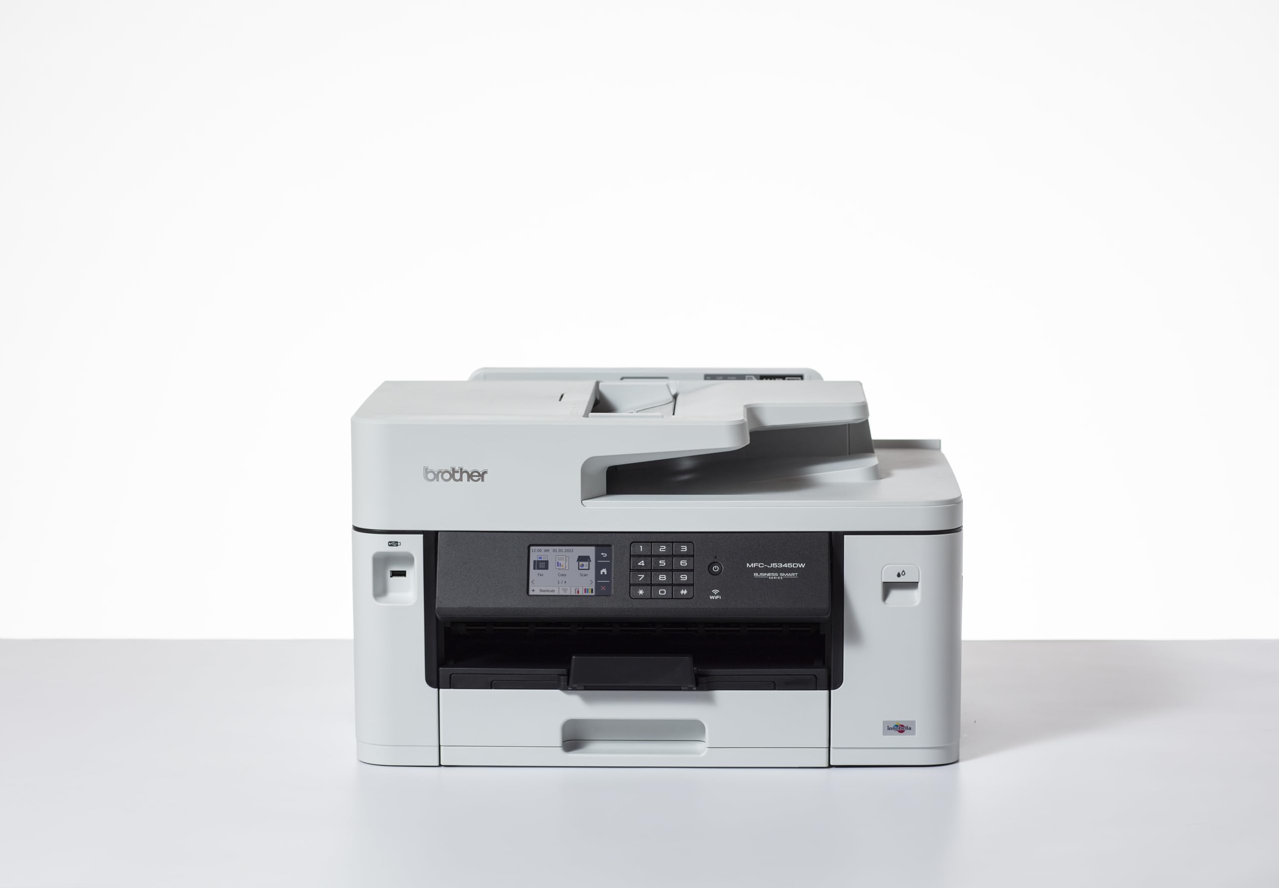 BROTHER Imprimante multifonction jet dencre couleur professionnelle 4-en-1 Business Smart impression jusquau format A3 28ipm ISO
