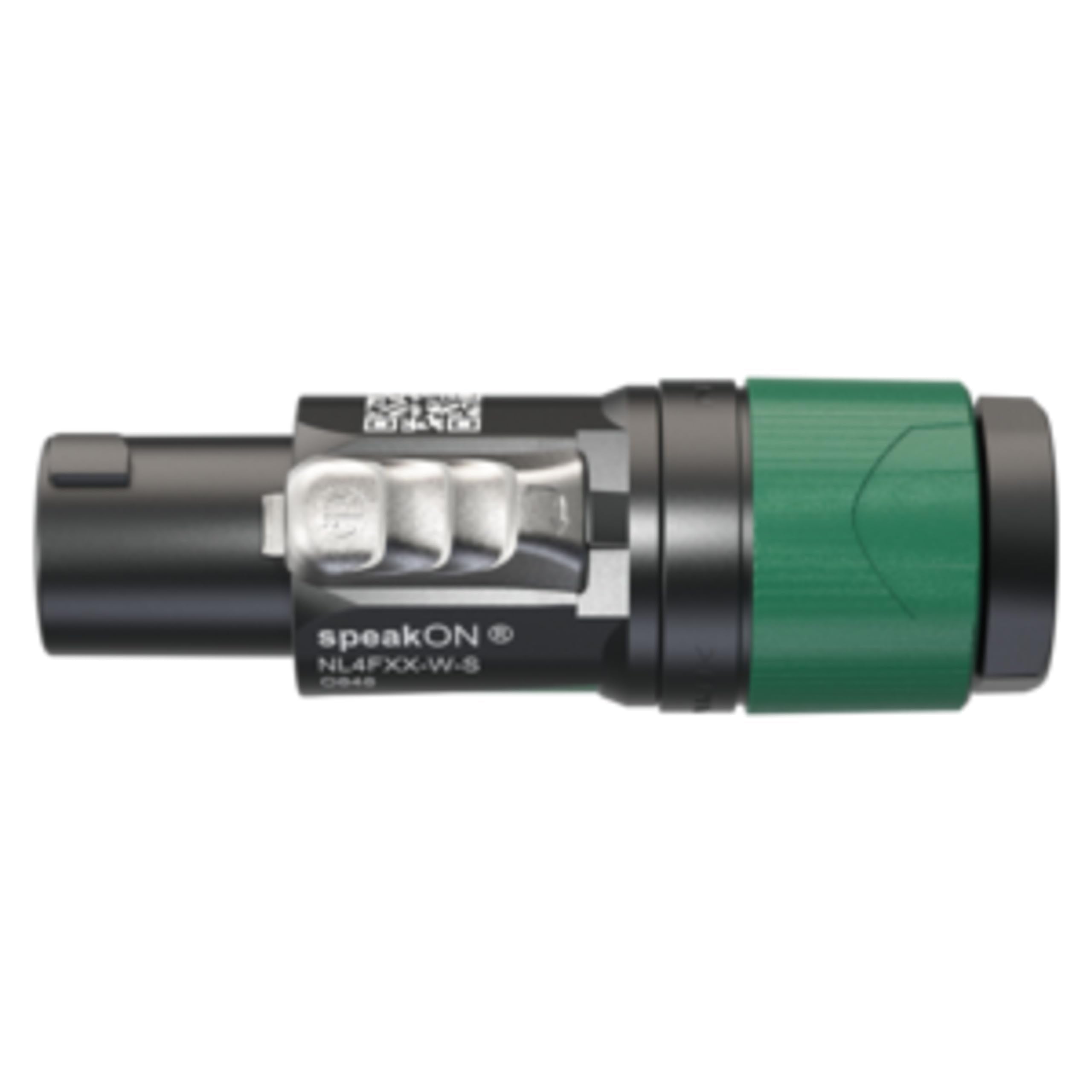 Fiche Speakon 4 points serie X diametre small