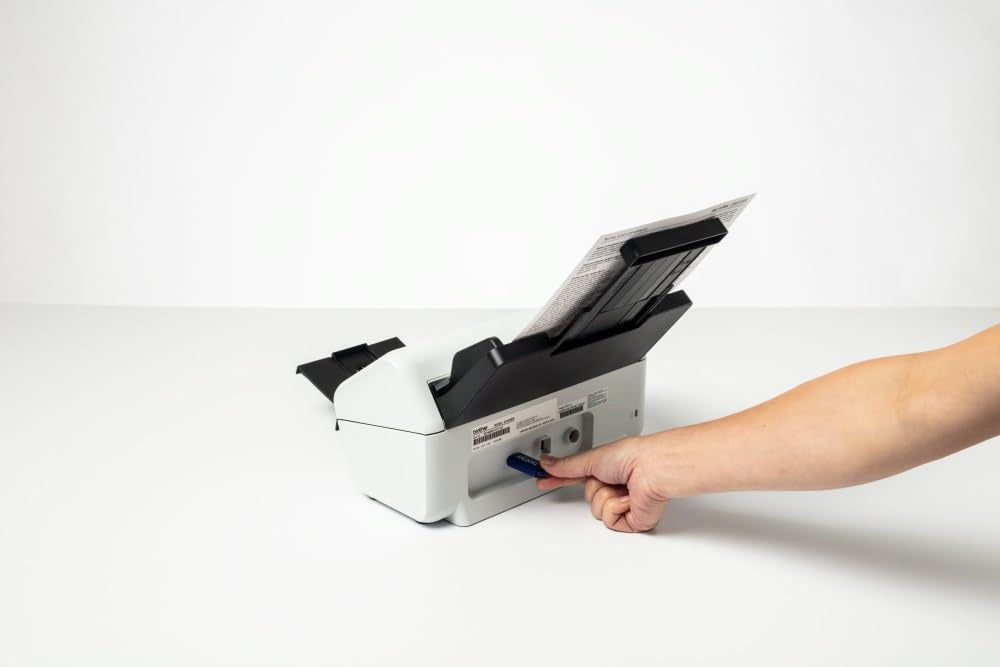 BROTHER ADS-4100 Document scanner Dual CIS Duplex A4 600dpix600dpi 35ppm mono 35ppm colour ADF 60sheets 5250scans USB