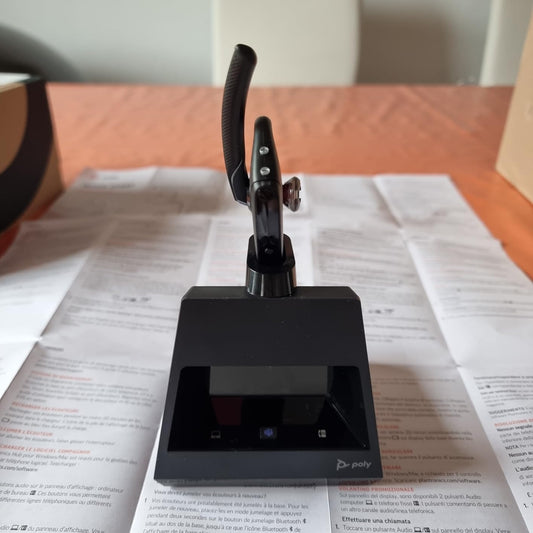 POLY Voyager 5200 Office Teams Oreillette Base TEL/GSM/USB-C