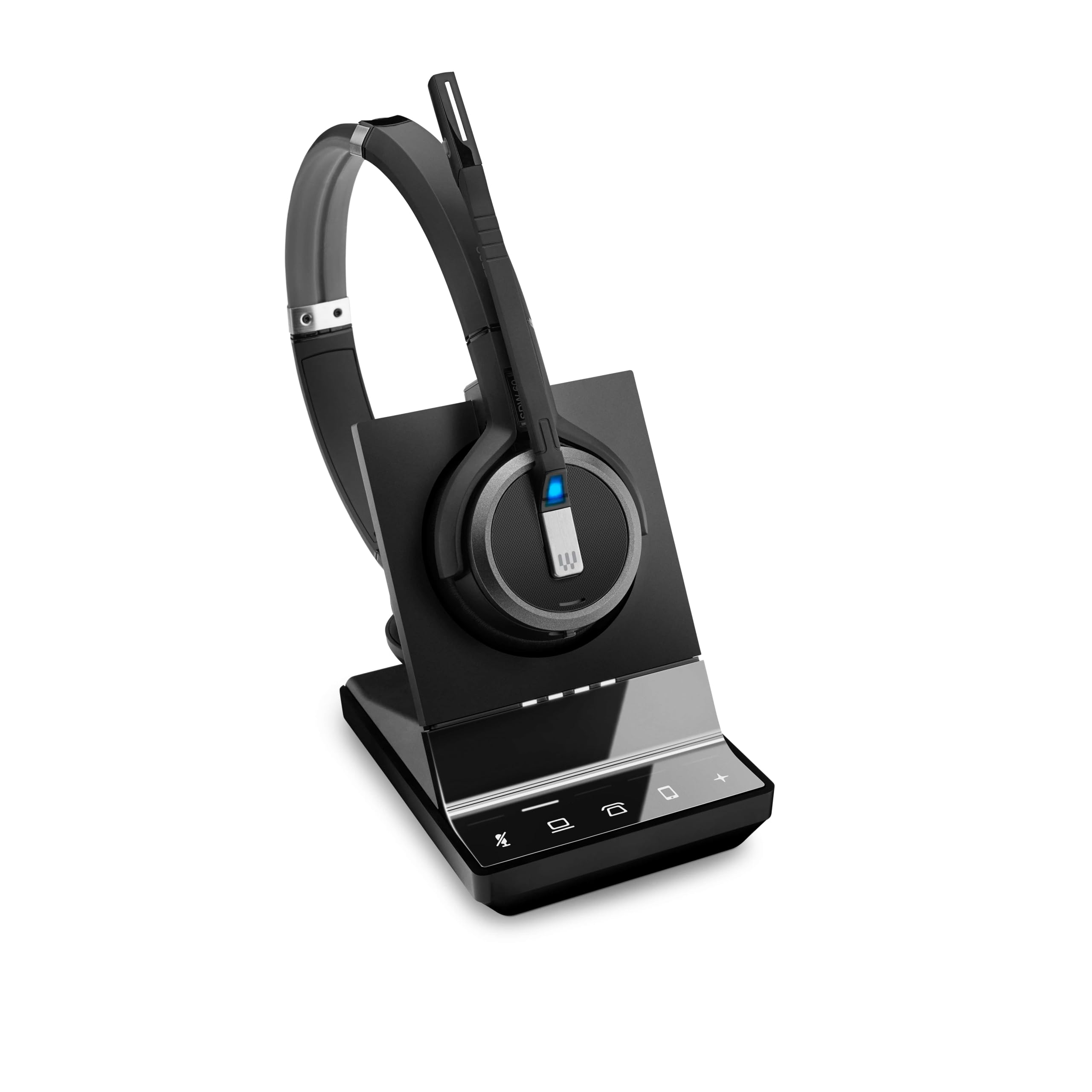 EPOS IMPACT SDW 5065 EU/UK/AUS Wireless DECT Office Headset binaural with base station for phone mobile & Skype for Business