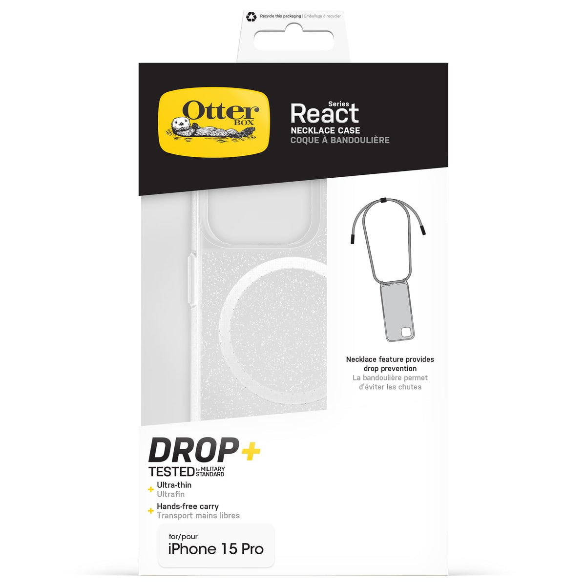 ReactNecklaceMagSafeiPhone15ProSTARDUST