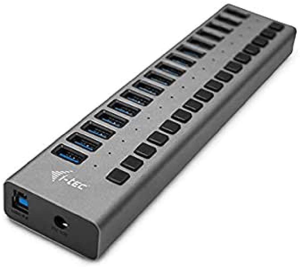 I-TEC USB 3.0 Charging HUB 16port port with external adapter 90W 16xUSB chargingport for Tablets Notebooks Ultrabooks PC