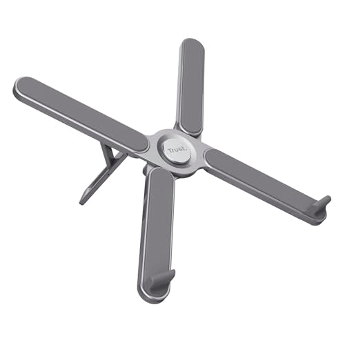 TRUST Support pliable MACY en aluminium pour ordinateur portable