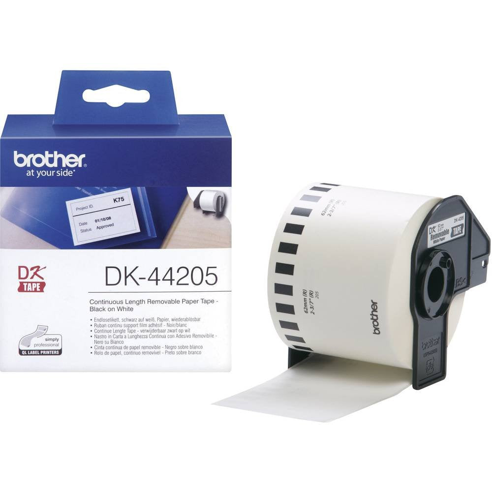 Label roll/white 62mmx36m f QL-series