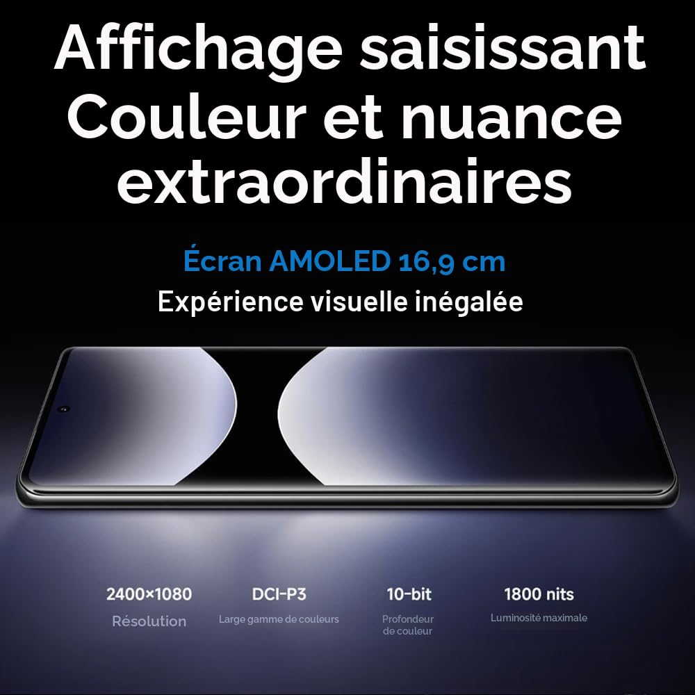 Xiaomi Redmi Note 14 Pro 4G (Double Sim - 6.67", 256 Go, 8 Go RAM) Noir