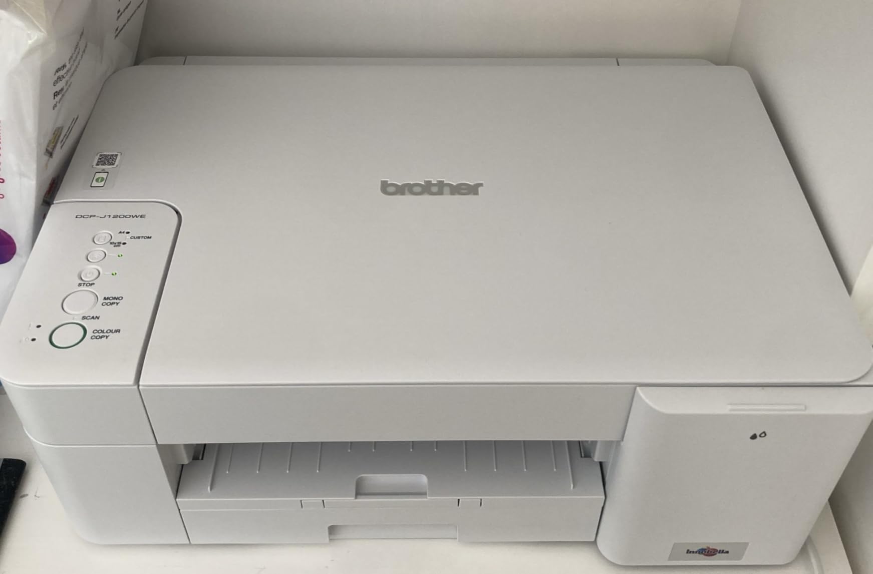 BROTHER DCP-J1260W 3in1 MFP colour inkjet A4 150sheets USB Wi-Fi