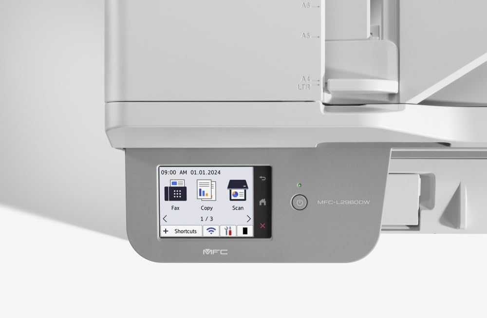 BROTHER MFC-L2960DW MFP Mono laser A4 34ppm Copy 34ppm Print 250sheets LAN Wi-Fi USB
