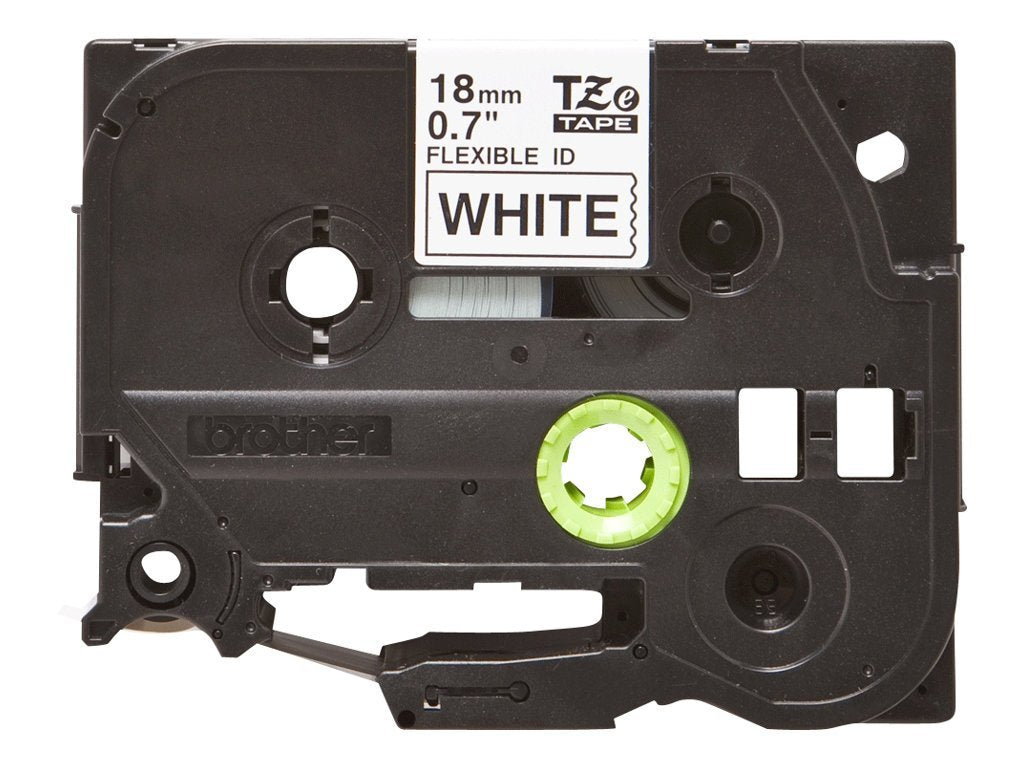 BROTHER P-TOUCH TZE-FX211 noir  in blanc 6mm