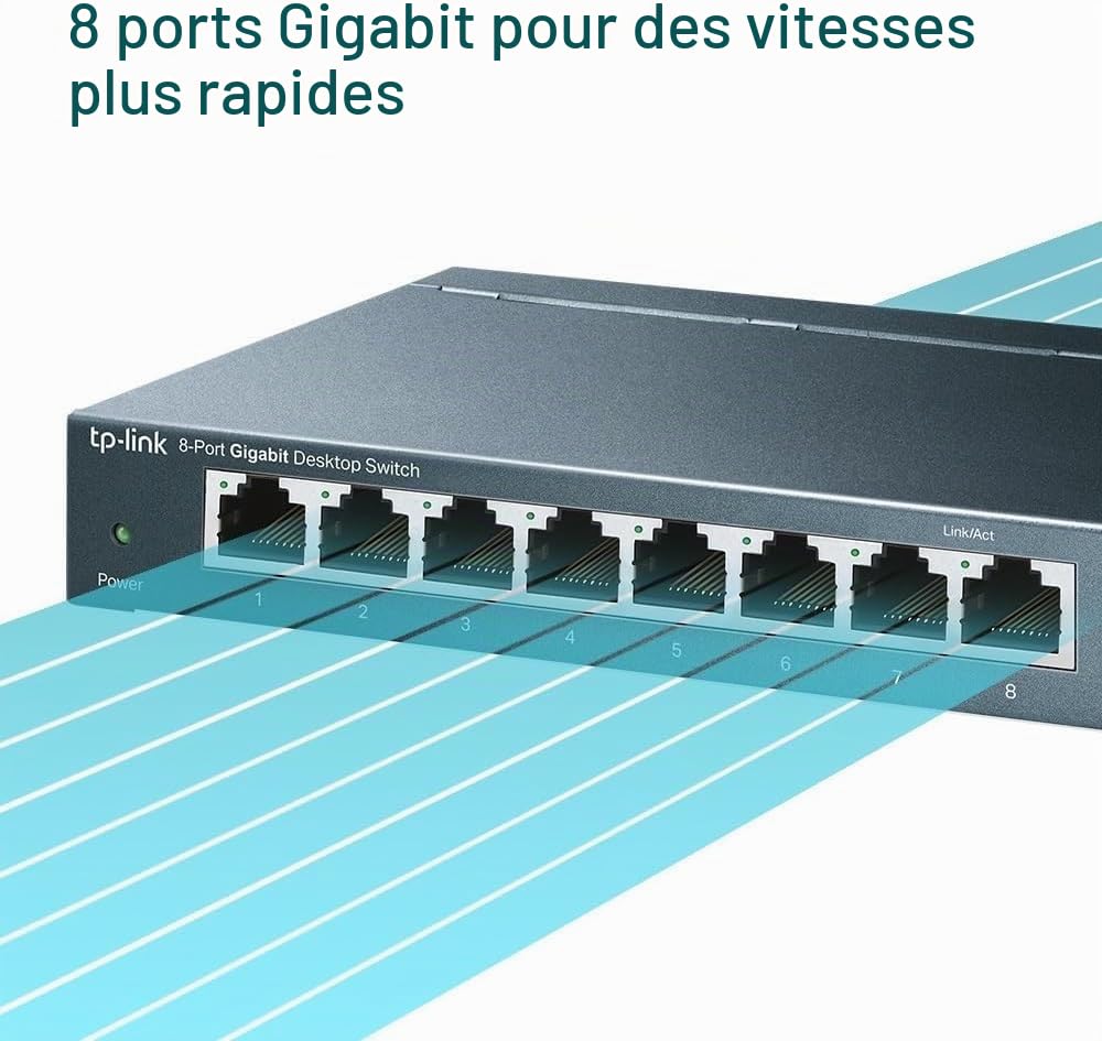 8-port Gigabit Desktop Switch