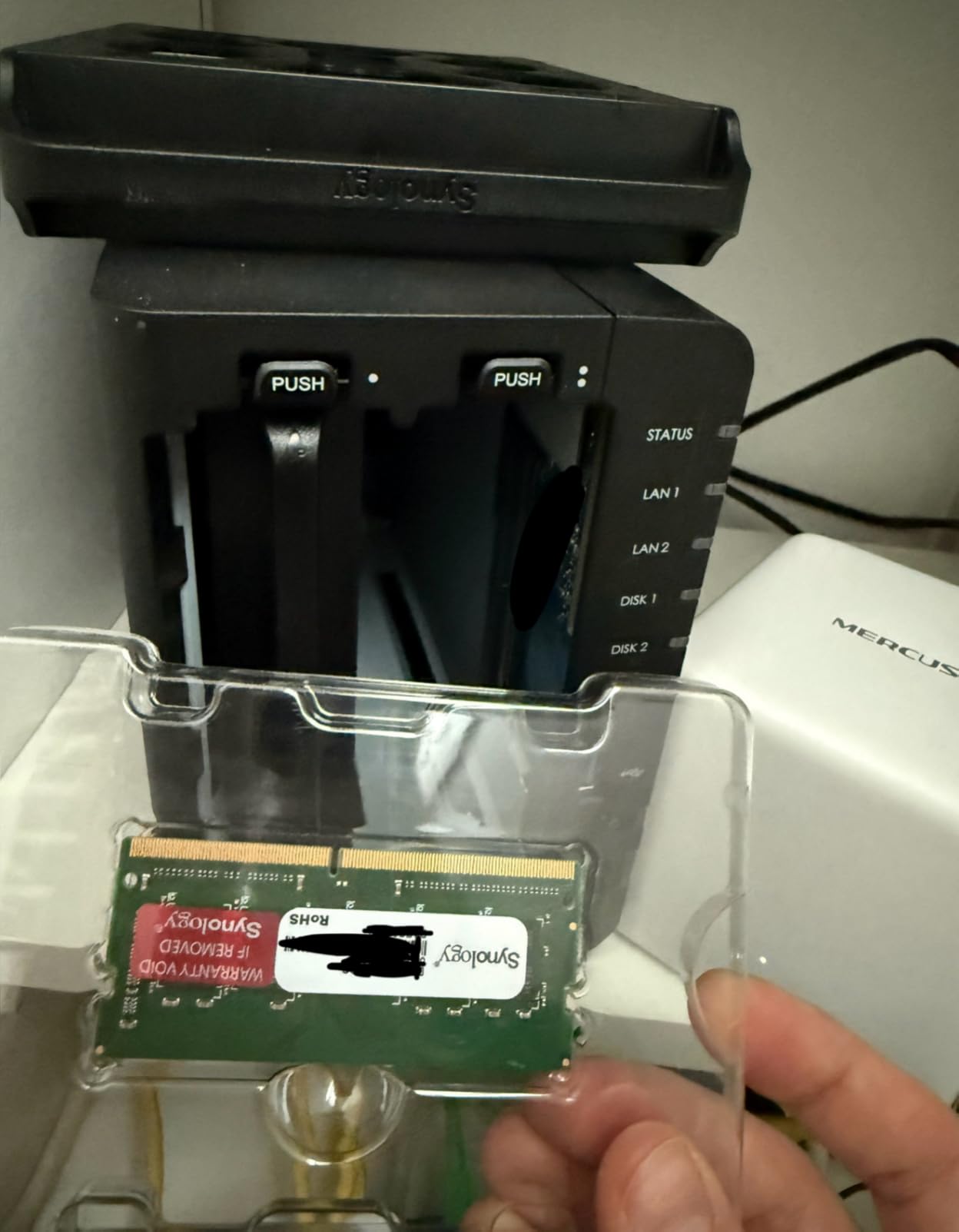 Synology D4NESO-2666-4G module de mémoire 4 Go 1 x 4 Go DDR4 2666 MHz