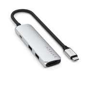 4-IN-1 USB-C MULTIPORT ADAPTER 4K SILVER