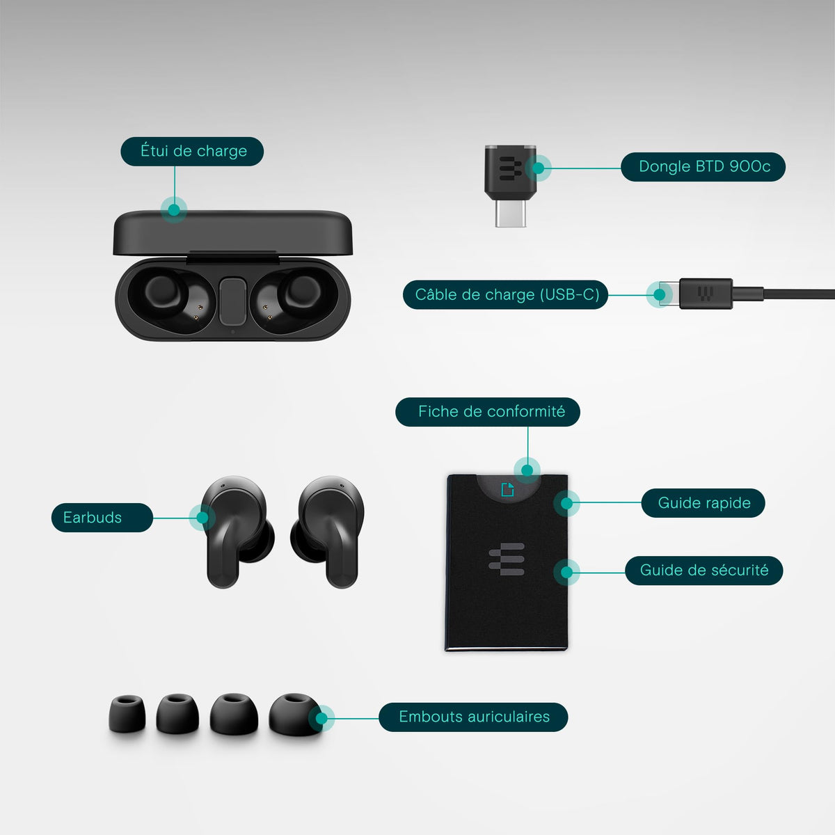 EPOS ADAPT E1 Headset Scandinavian Black