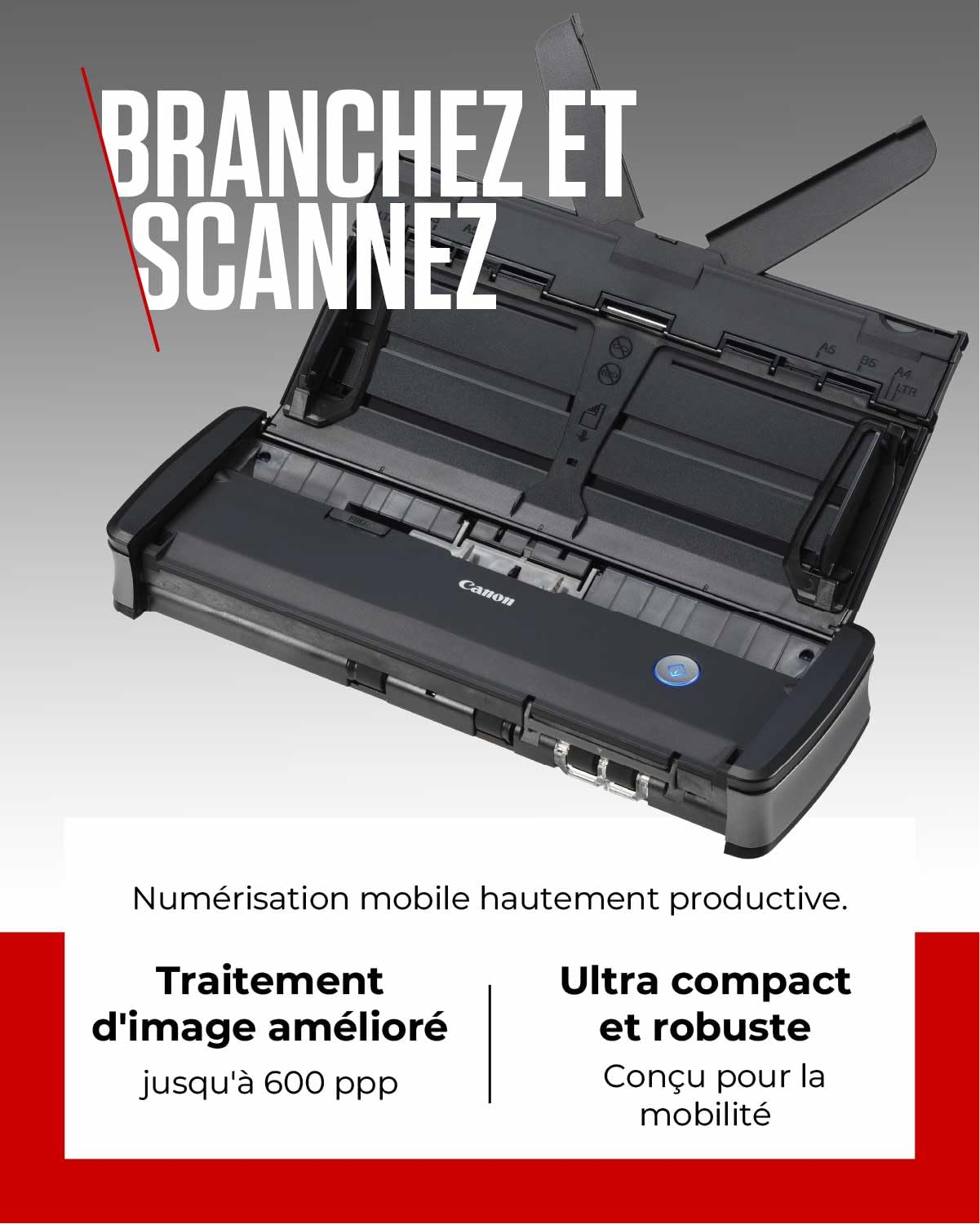 Bundle CANON 4X P-215II Document Scanner A4