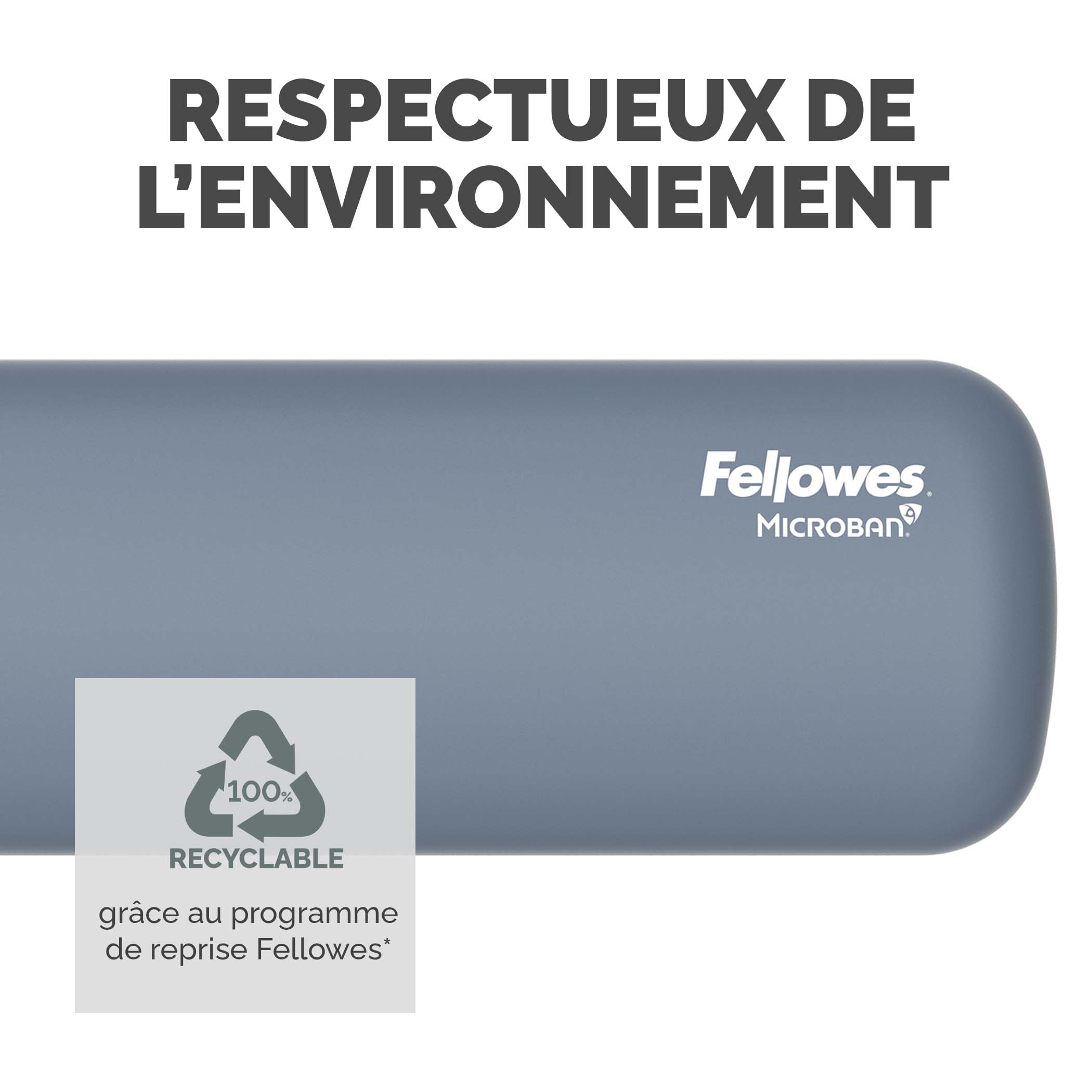 FELLOWES Repose-poignets clavier Breyta - Sauge