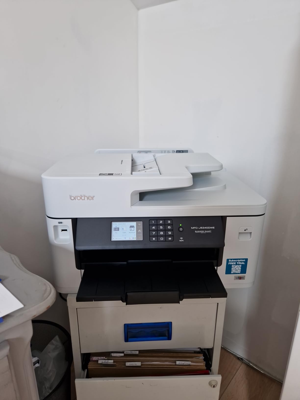 BROTHER MFCJ4340DWE ECOPRO Inkjet Multifunction Printer 4in1 20/19ppm 1200x2400dpi (P)