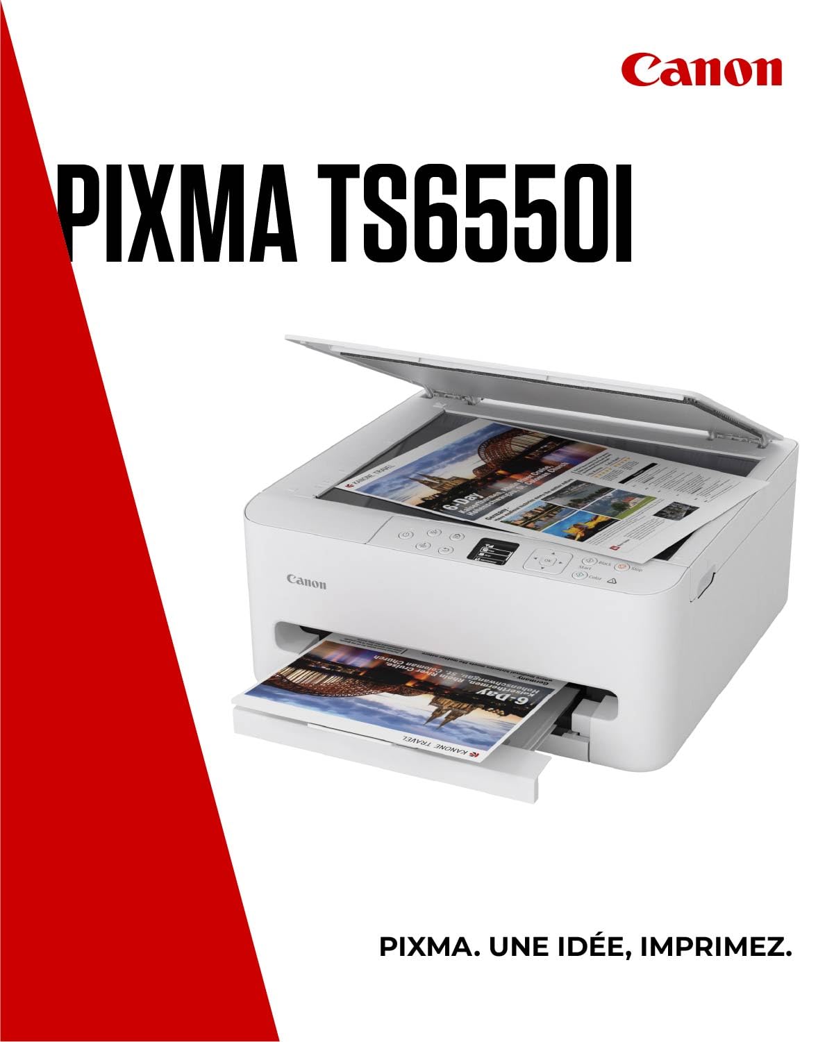 CANON PIXMA TS6550i A4 3in1 MFP Printer Duplex 14ppm