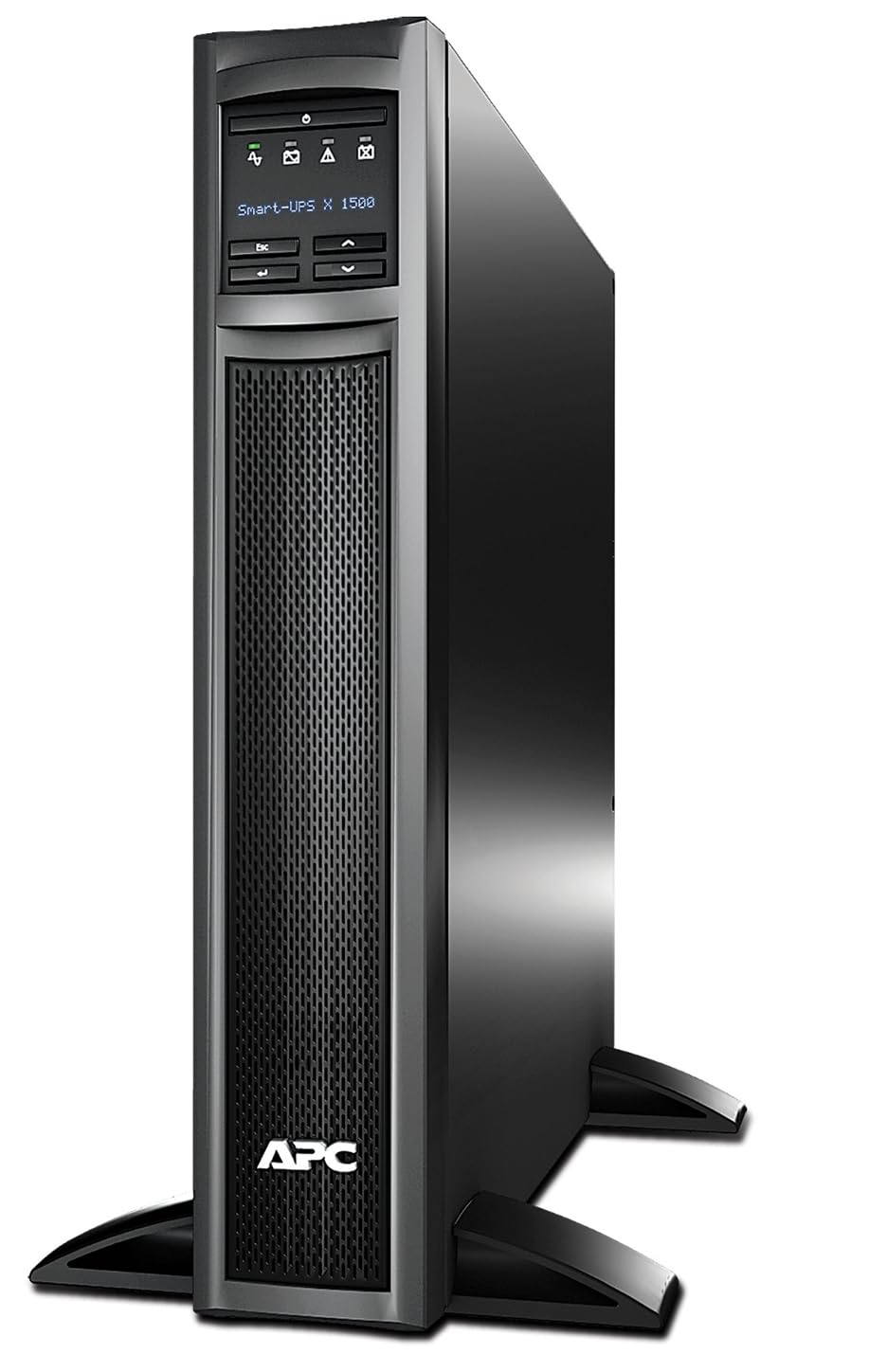 APC Smart-UPS X 1500 Rack/Tower LCD UPS Rack AC 230V 1200Watt 1500VA Ethernet RS-232 USB output connectors 8 2U Black
