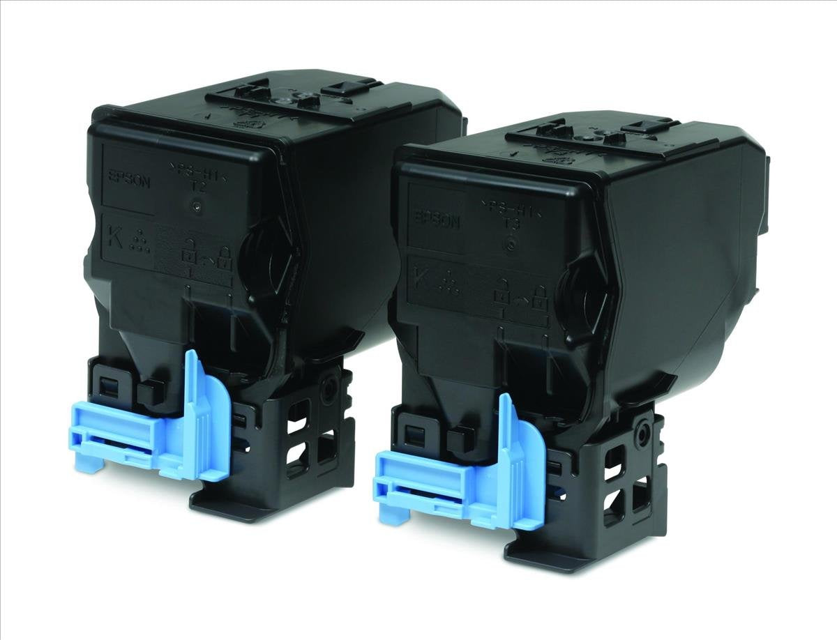 EPSON AL-C3900DN cartouche de toner noir capacité standard 2x 6.000 pages pack de 2