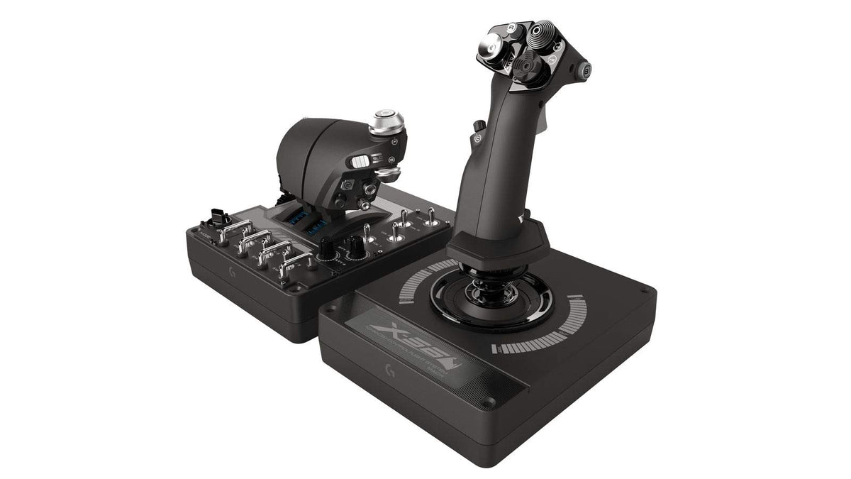 LOGITECH X56 H.O.T.A.S. Joystick and throttle wired for PC