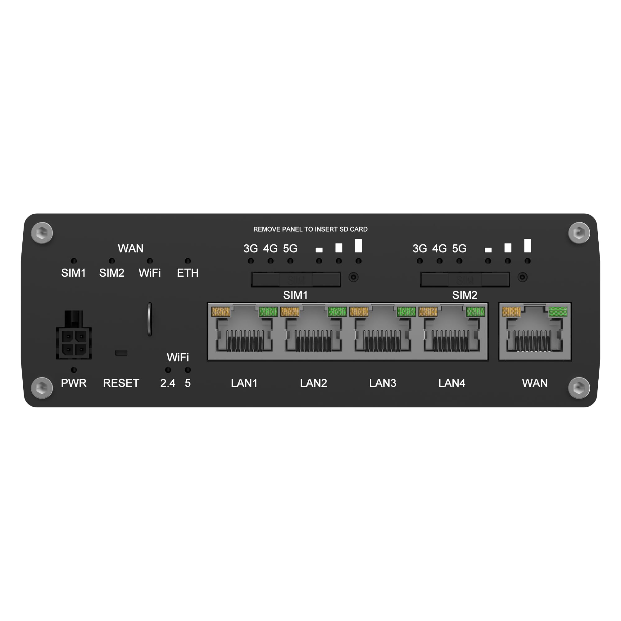 Routeur Wi-Fi double bande Teltonika RUTM5210B000 5G avec Ethernet Gigabit
