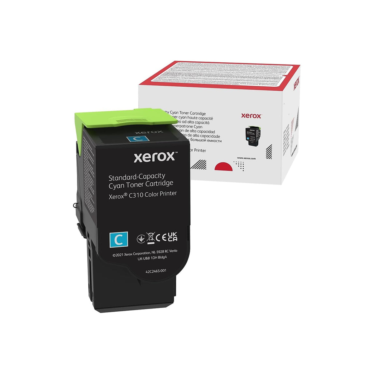 XEROX C310/C315 Cyan Standard Capacity Toner Cartridge 2000 pages